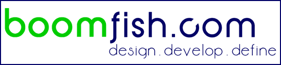 // boomfish.com . design . develop . define : professional services